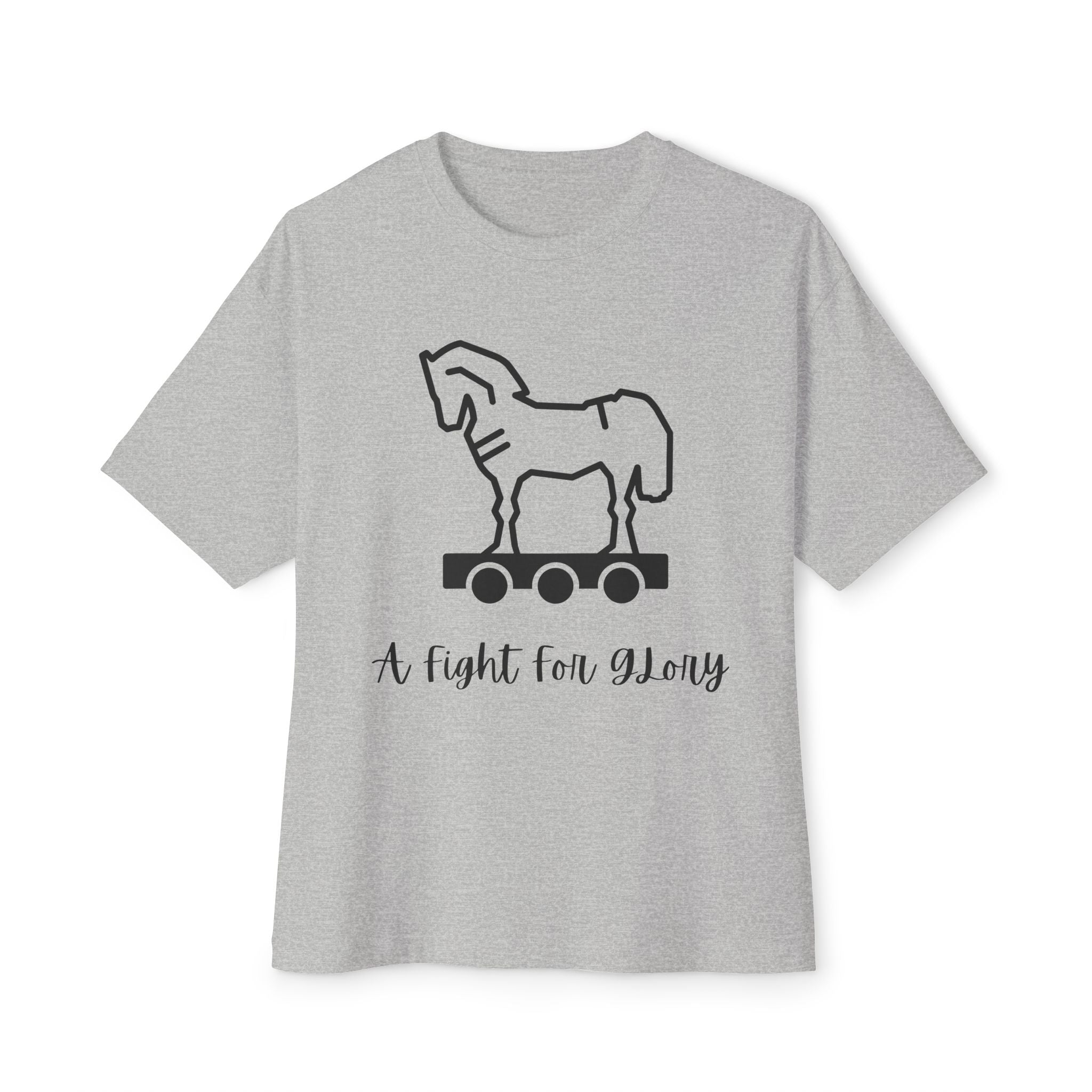 Troy Trojan Horse Illustration T-Shirt | A Fight for Freedom tee