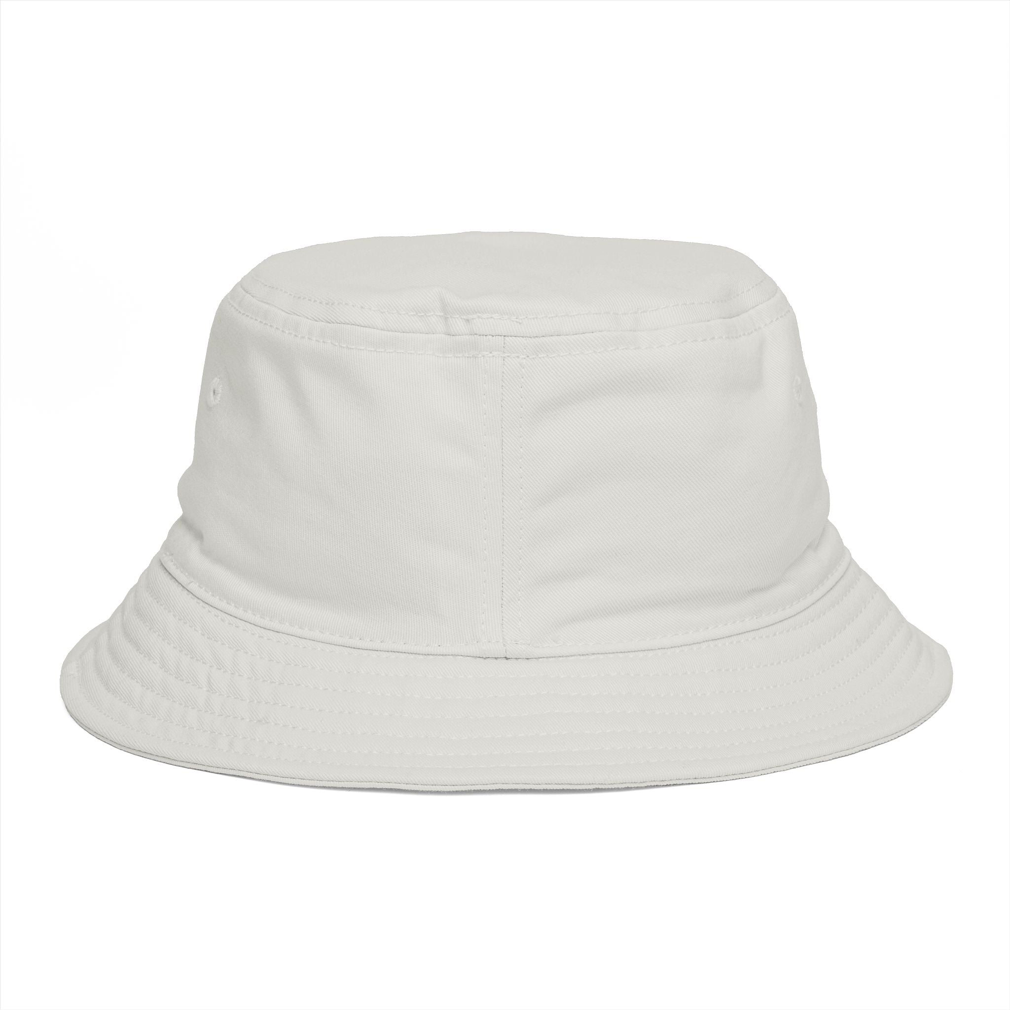 Golden Compass Star Bucket Hat — Brown Embroidered Travel Sun Hat