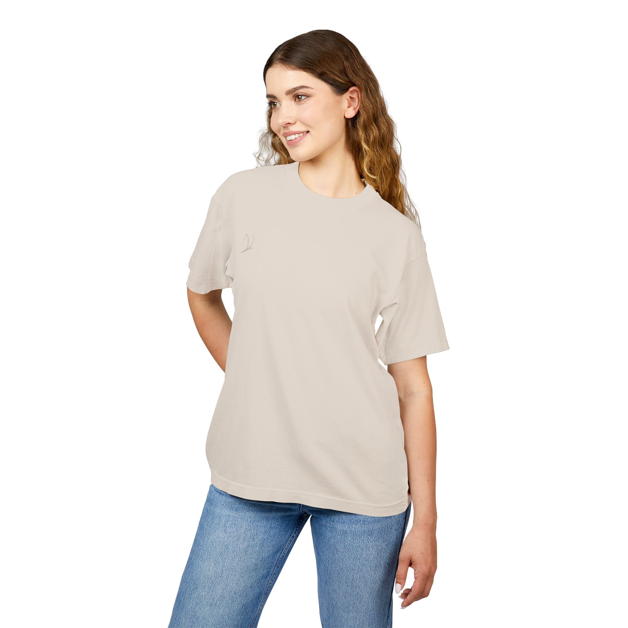 Butterfly Line Art Tee — “If you believe you can you’re already halfway there.” Inspirational Graphic T‑Shirt
