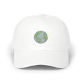 Earth Sequin — Sparkling Globe Embroidered Baseball Hat