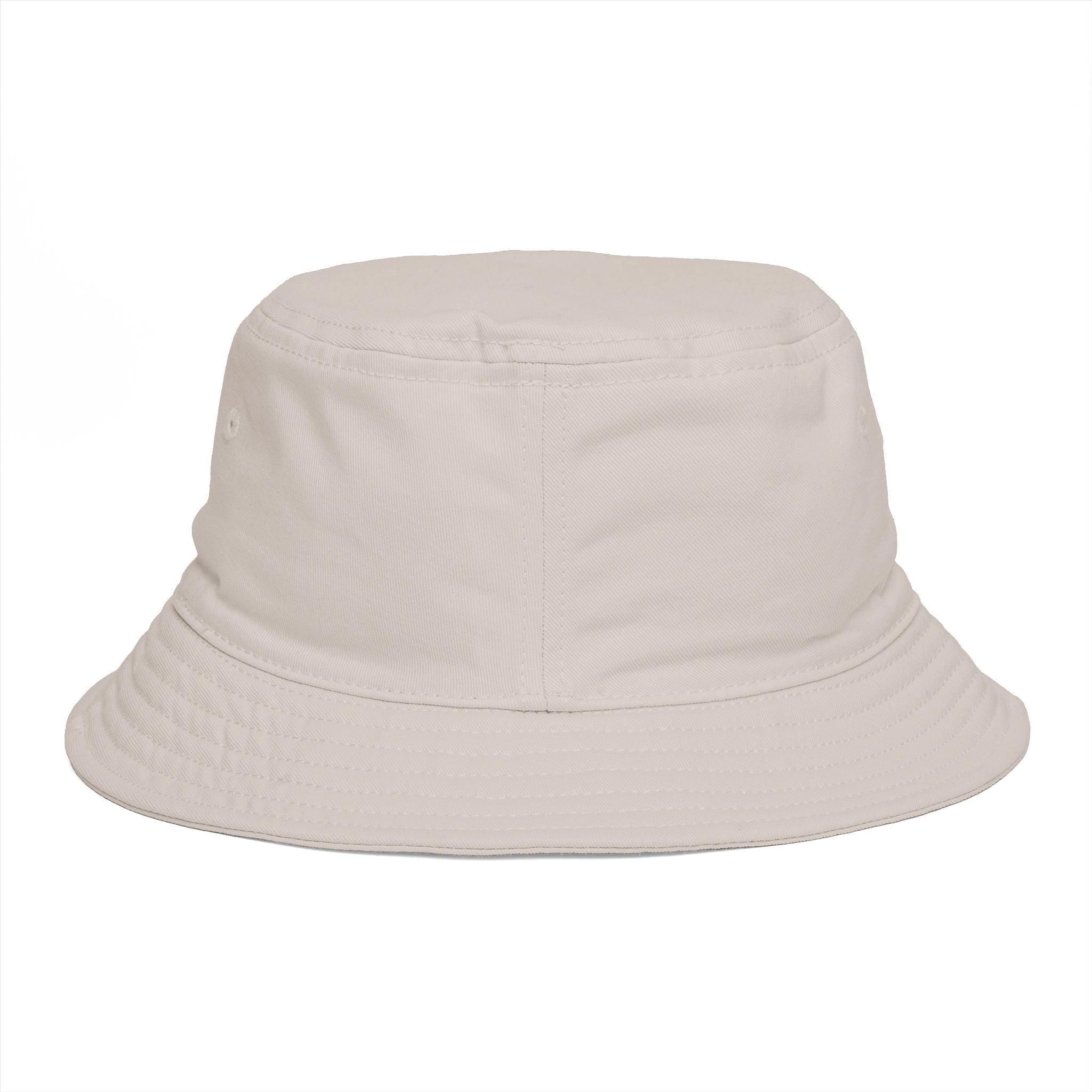 Golden Compass Star Bucket Hat — Brown Embroidered Travel Sun Hat