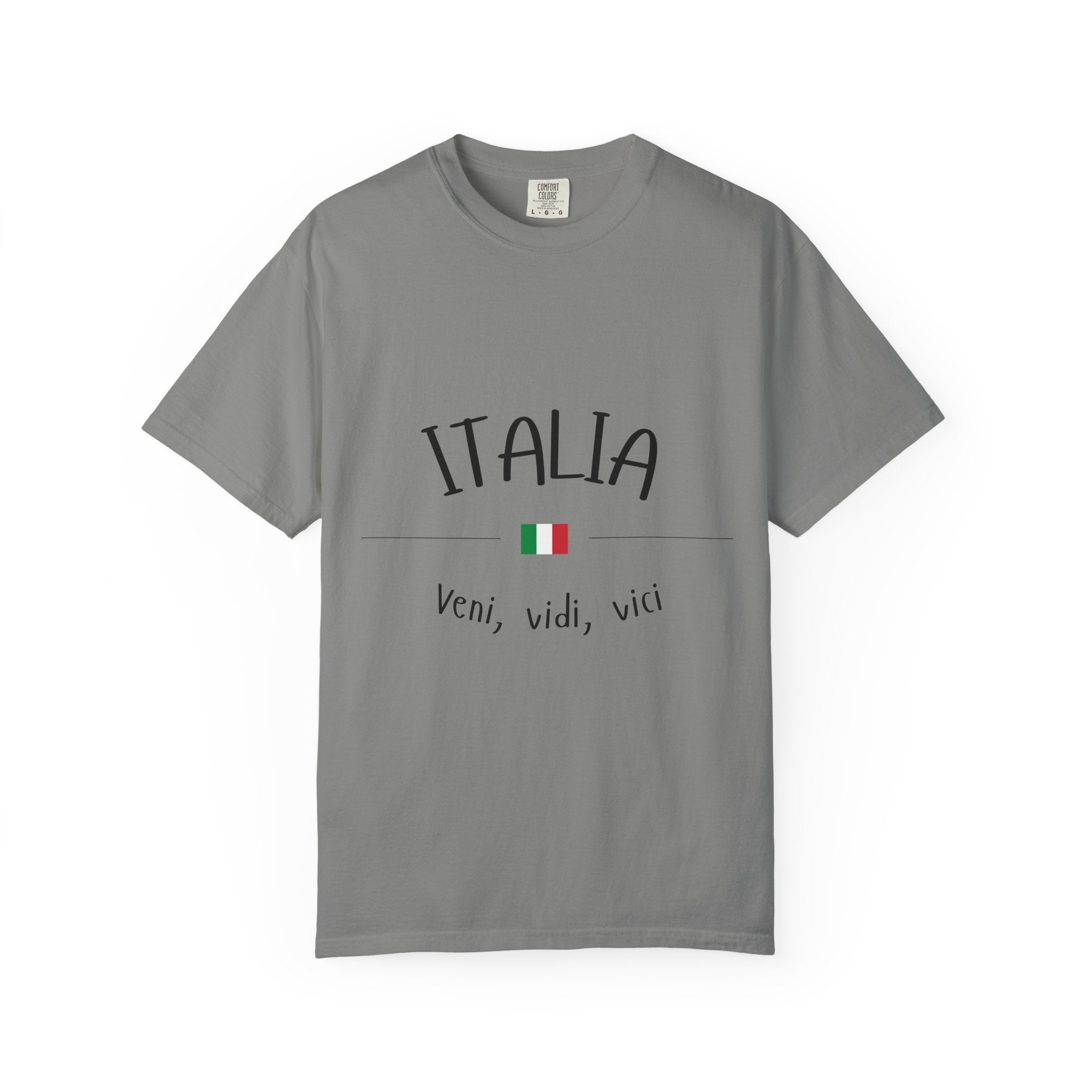 Italia Veni Vidi Vici T-shirt | Rome Italy Colosseum Tee