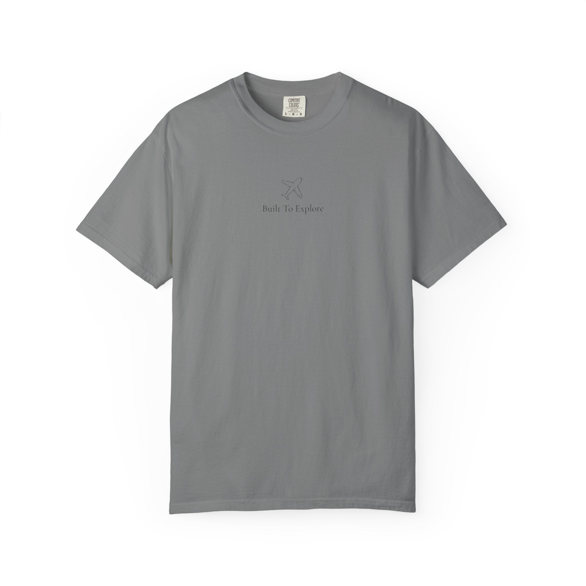Minimalist "Built To Explore" Graphic T-Shirt