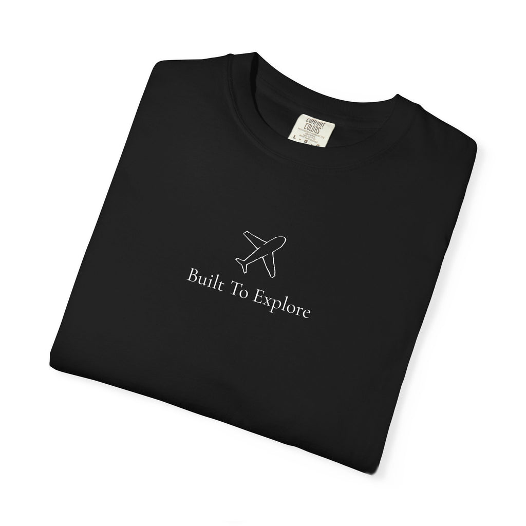 Minimalist "Built To Explore" Graphic T-Shirt