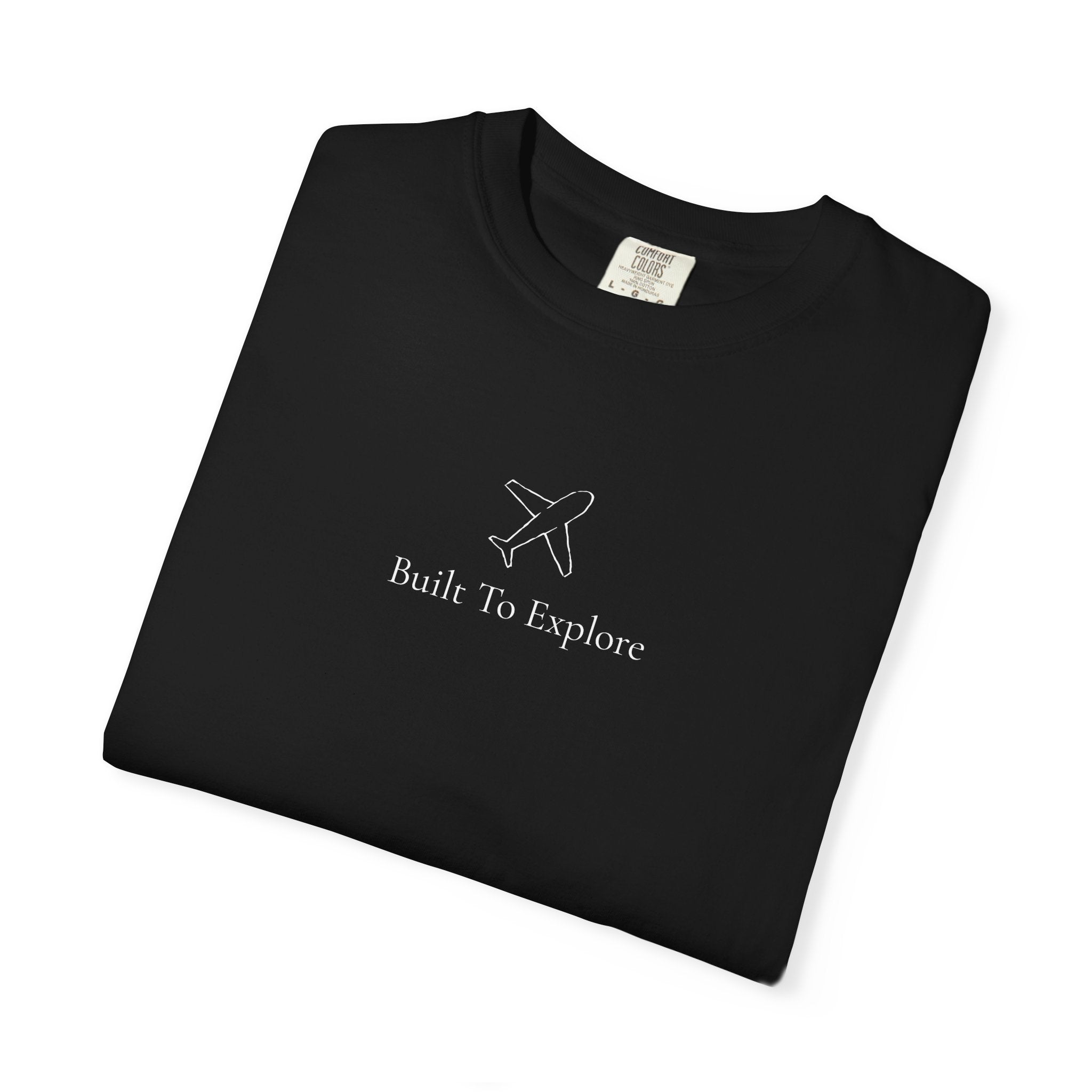 Minimalist "Built To Explore" Graphic T-Shirt