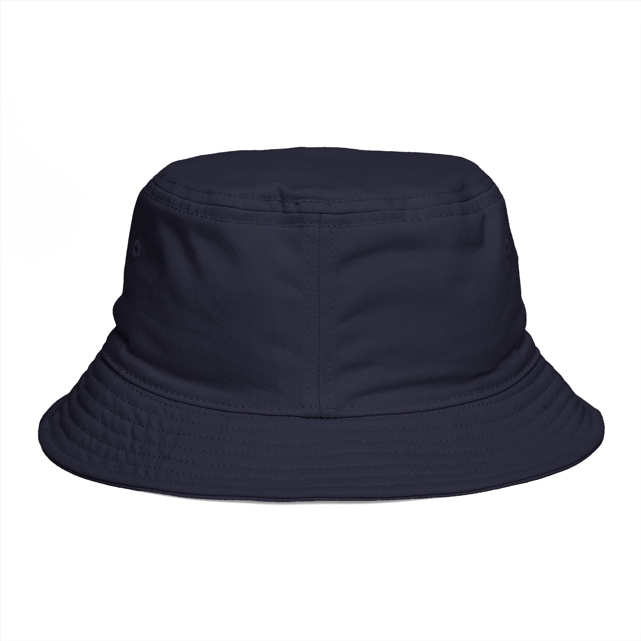 Golden Compass Star Bucket Hat — Brown Embroidered Travel Sun Hat