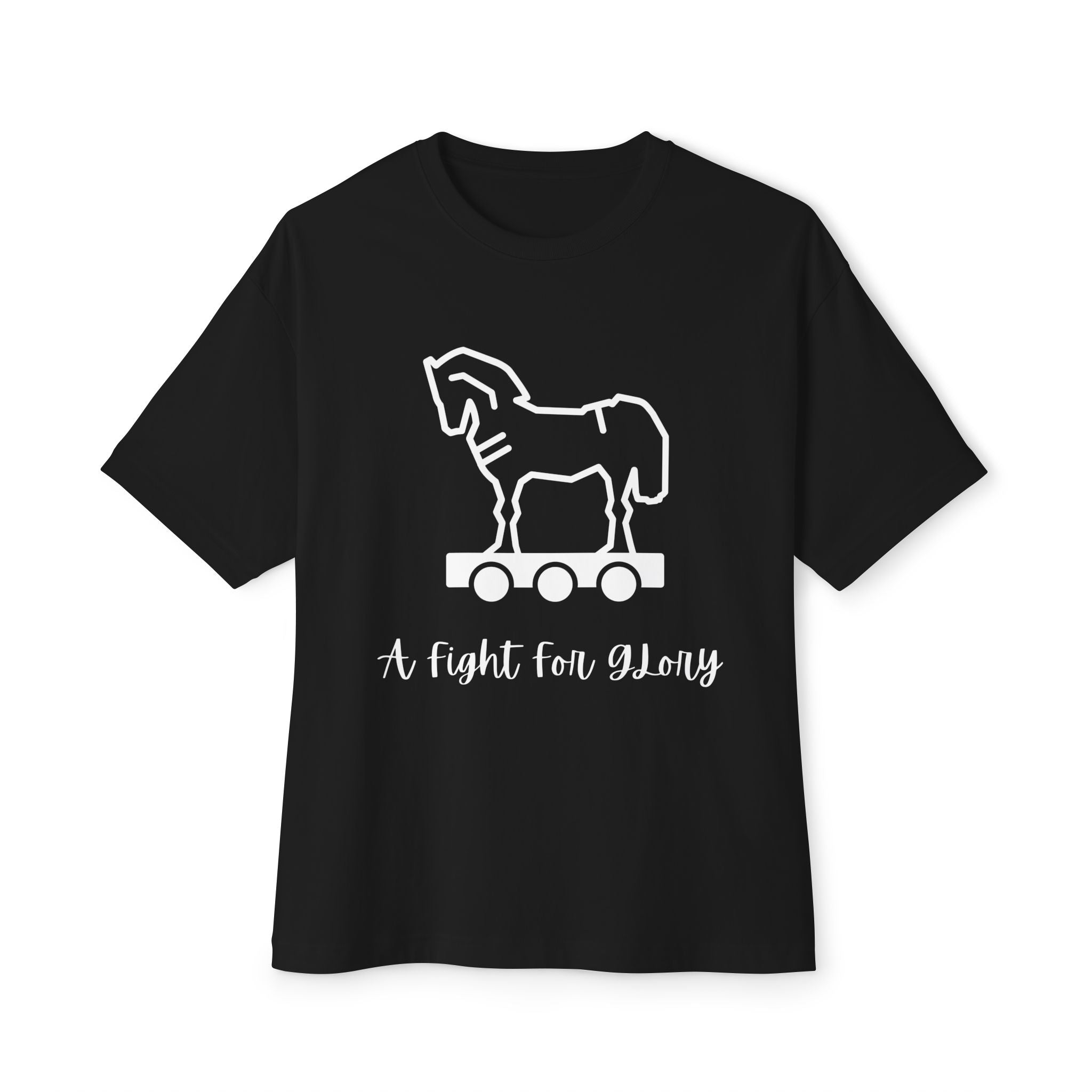 Troy Trojan Horse Illustration T-Shirt | A Fight for Freedom tee