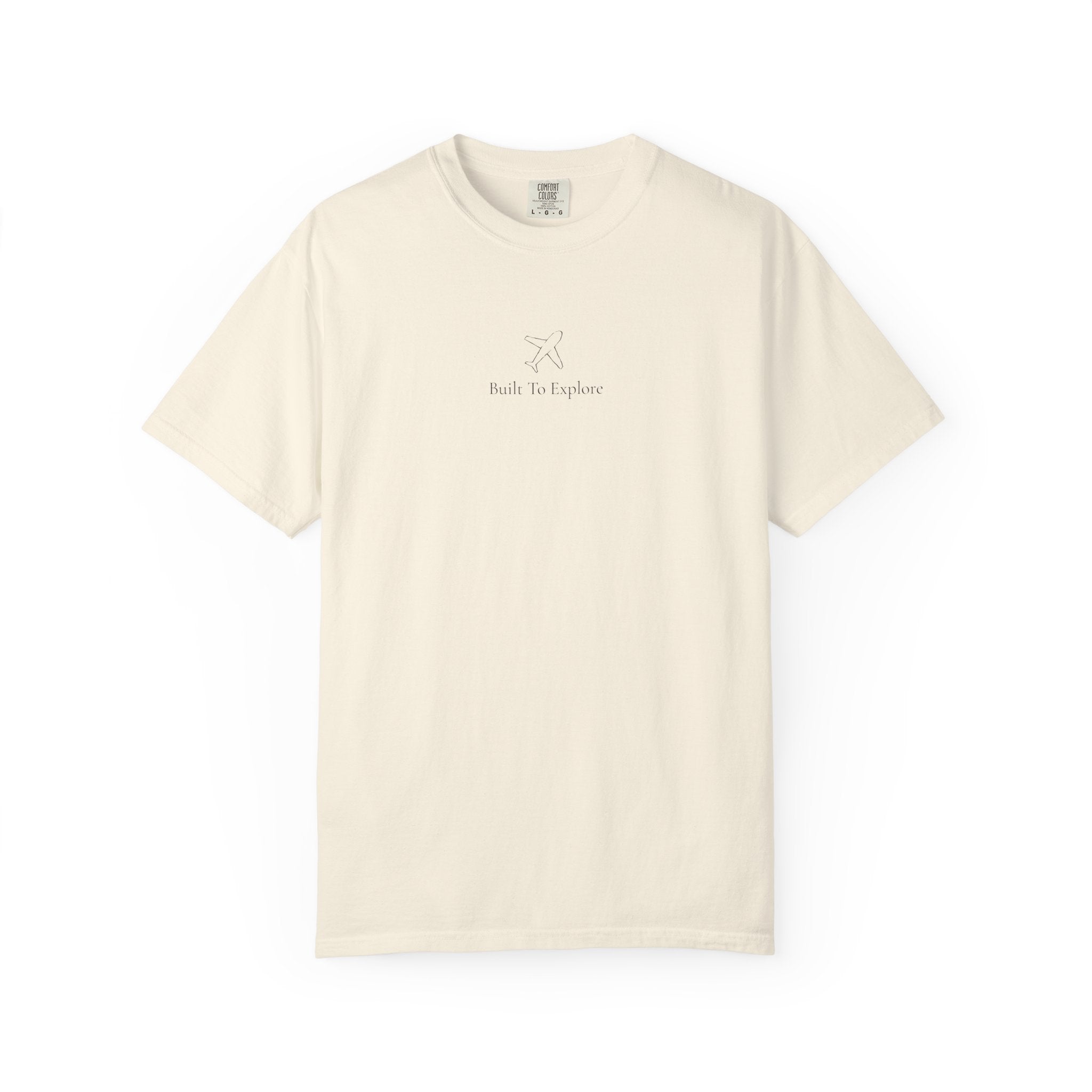 Minimalist "Built To Explore" Graphic T-Shirt