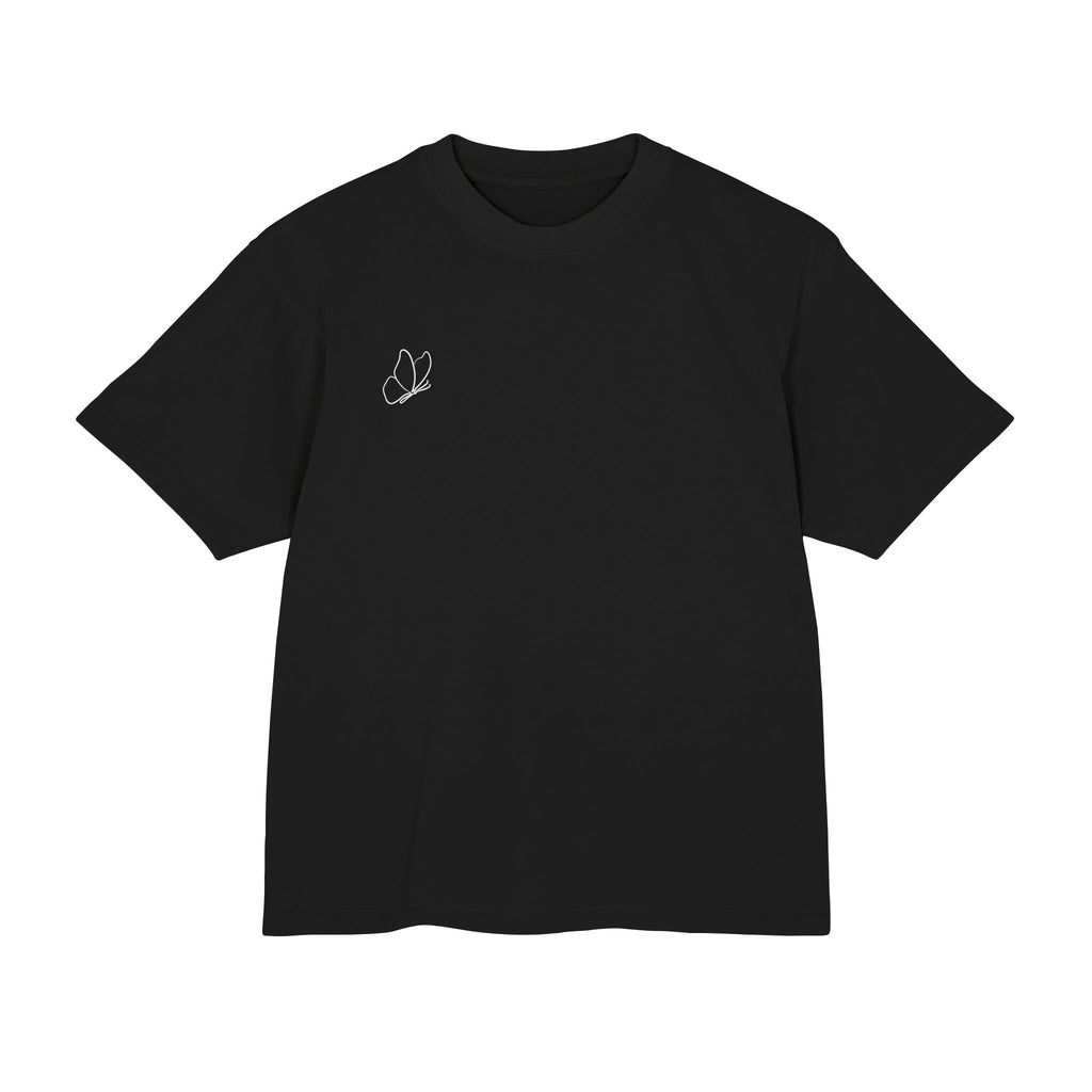 Butterfly Line Art Tee — “If you believe you can you’re already halfway there.” Inspirational Graphic T‑Shirt