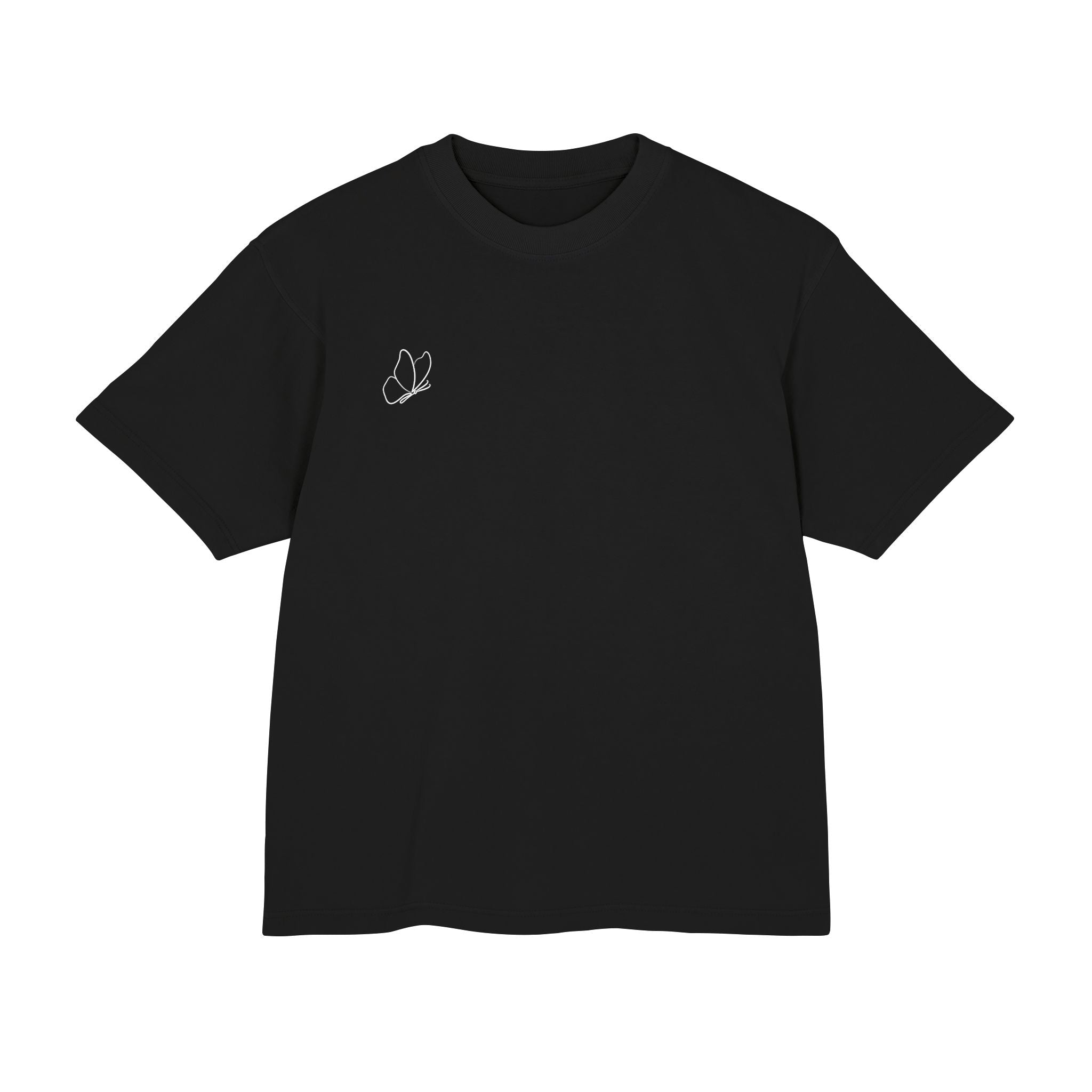 Butterfly Line Art Tee — “If you believe you can you’re already halfway there.” Inspirational Graphic T‑Shirt