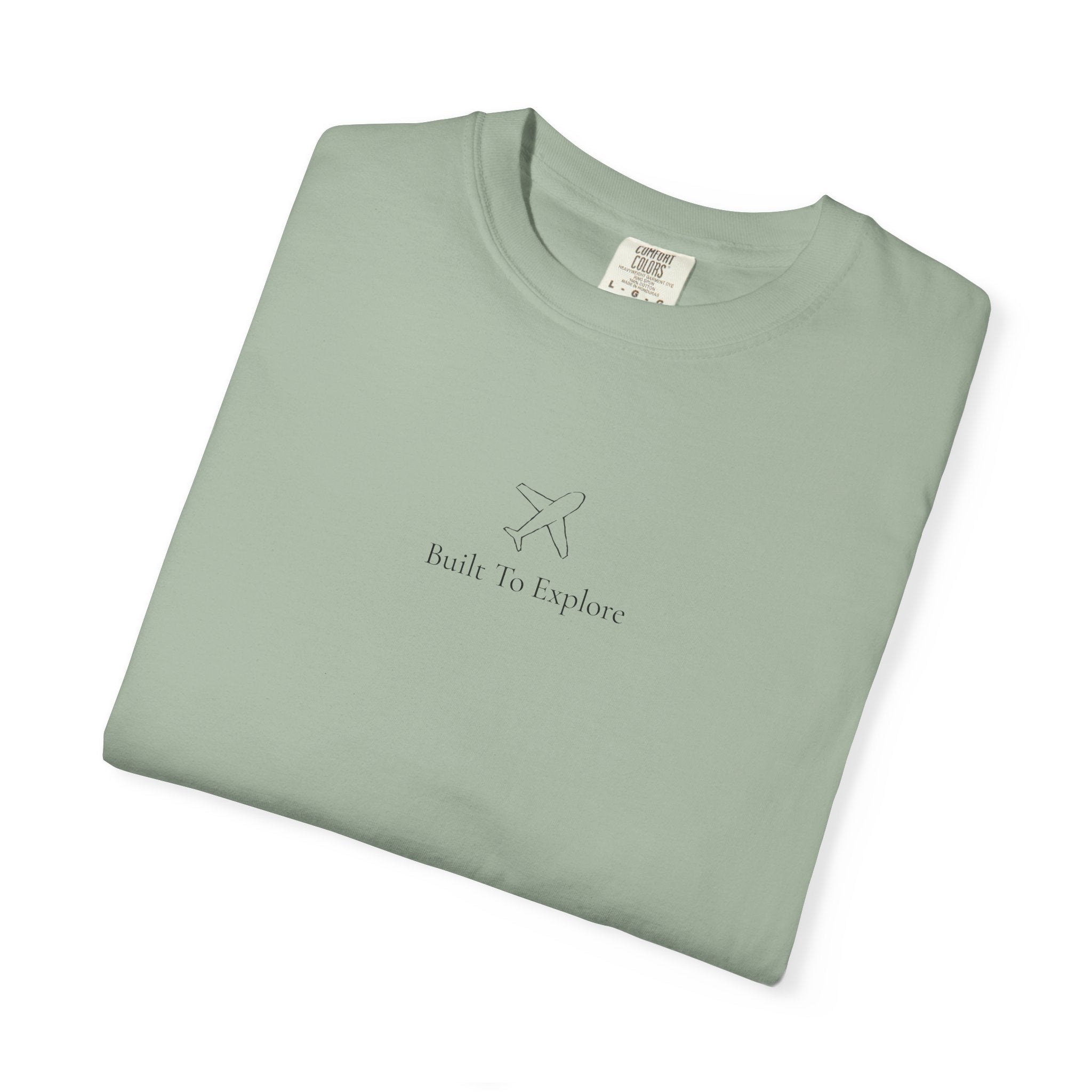 Minimalist "Built To Explore" Graphic T-Shirt