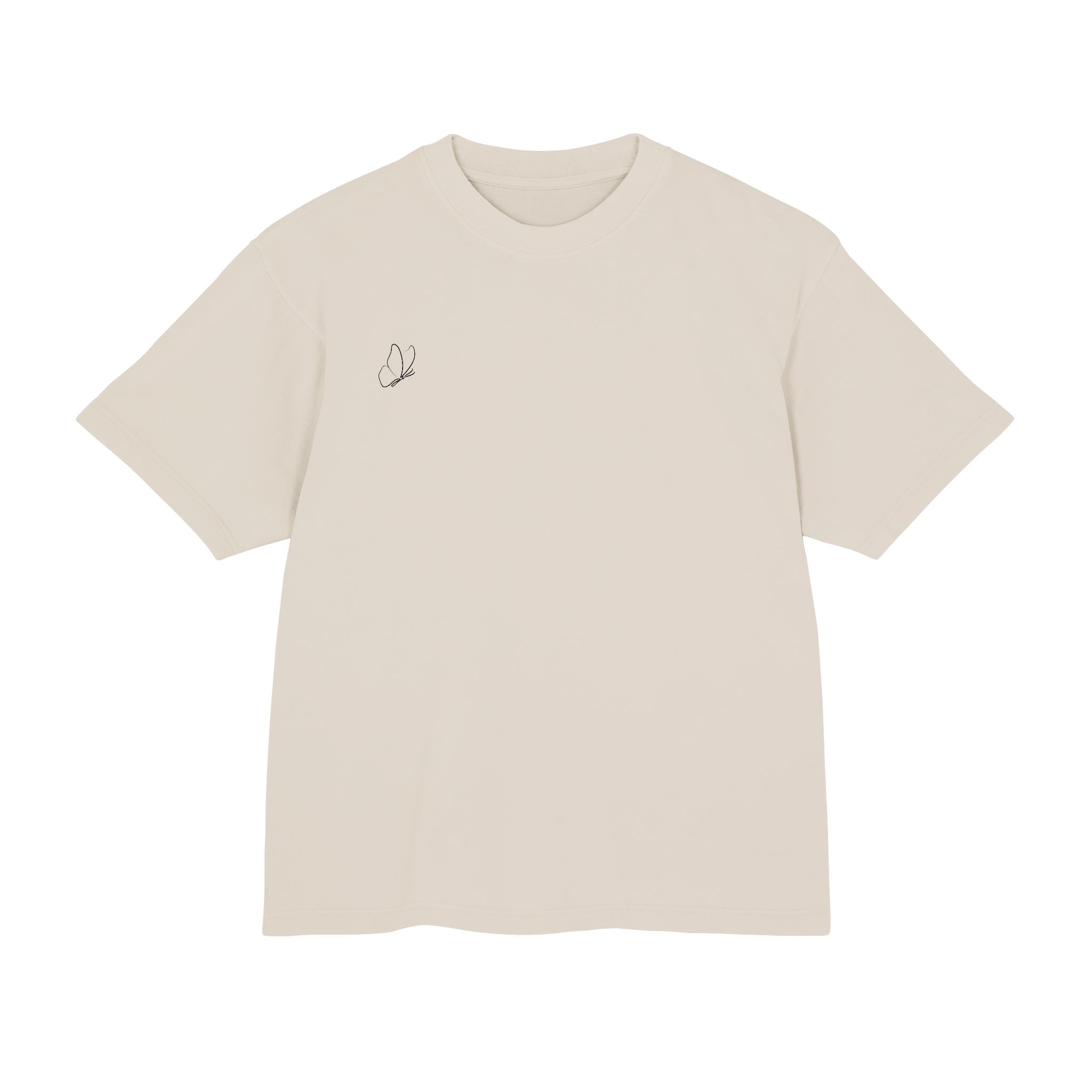 Butterfly Line Art Tee — “If you believe you can you’re already halfway there.” Inspirational Graphic T‑Shirt