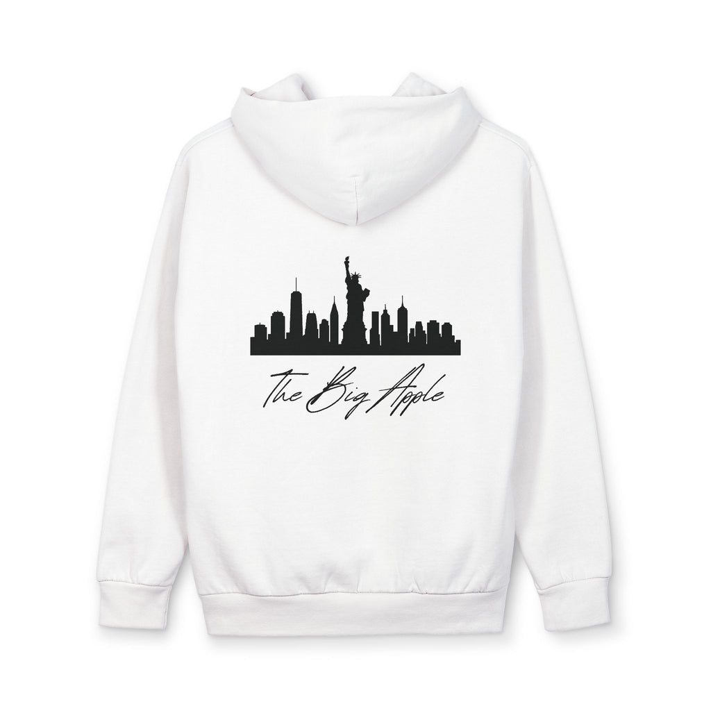 New York City Script Hoodie | Skyline Statue of Liberty Pullover
