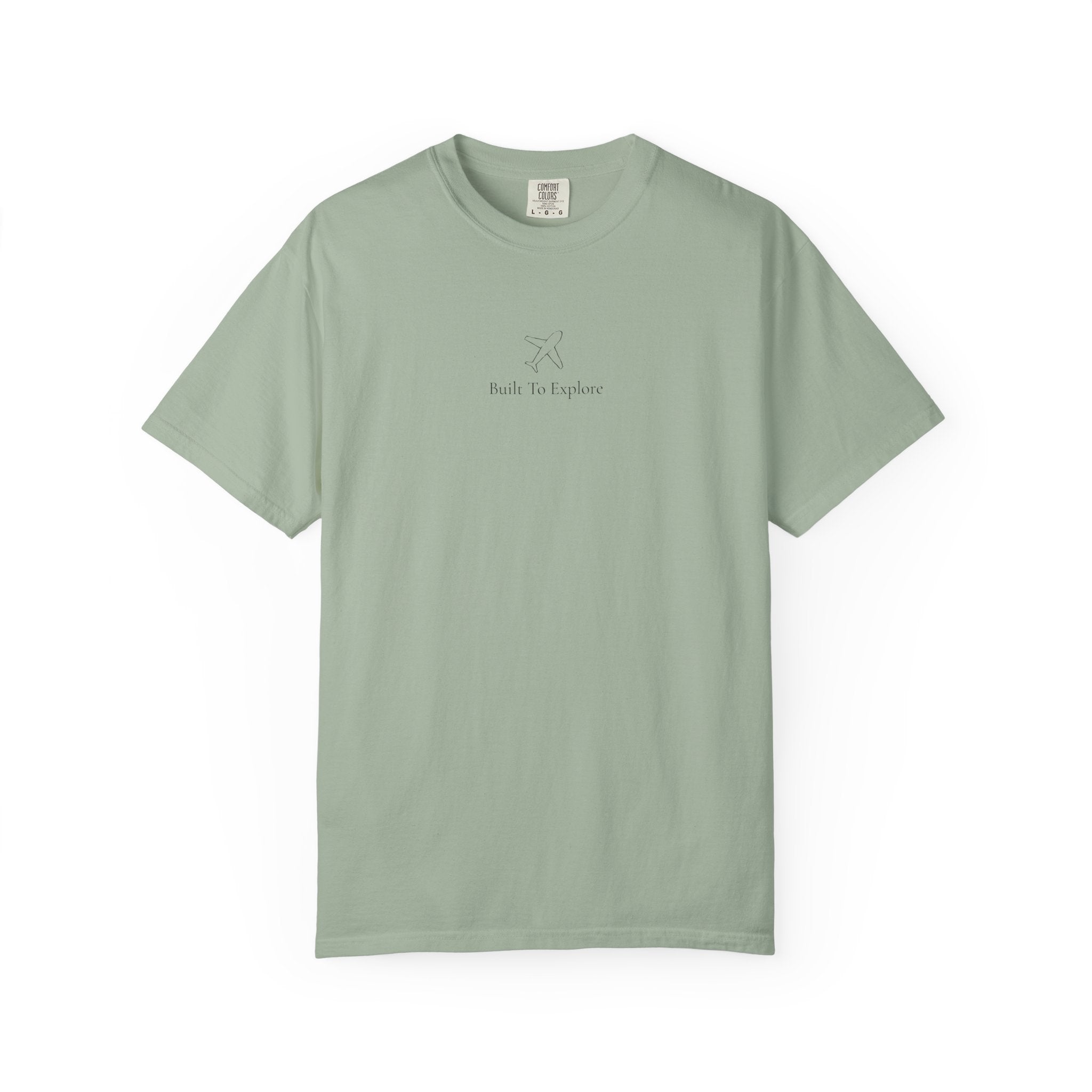 Minimalist "Built To Explore" Graphic T-Shirt